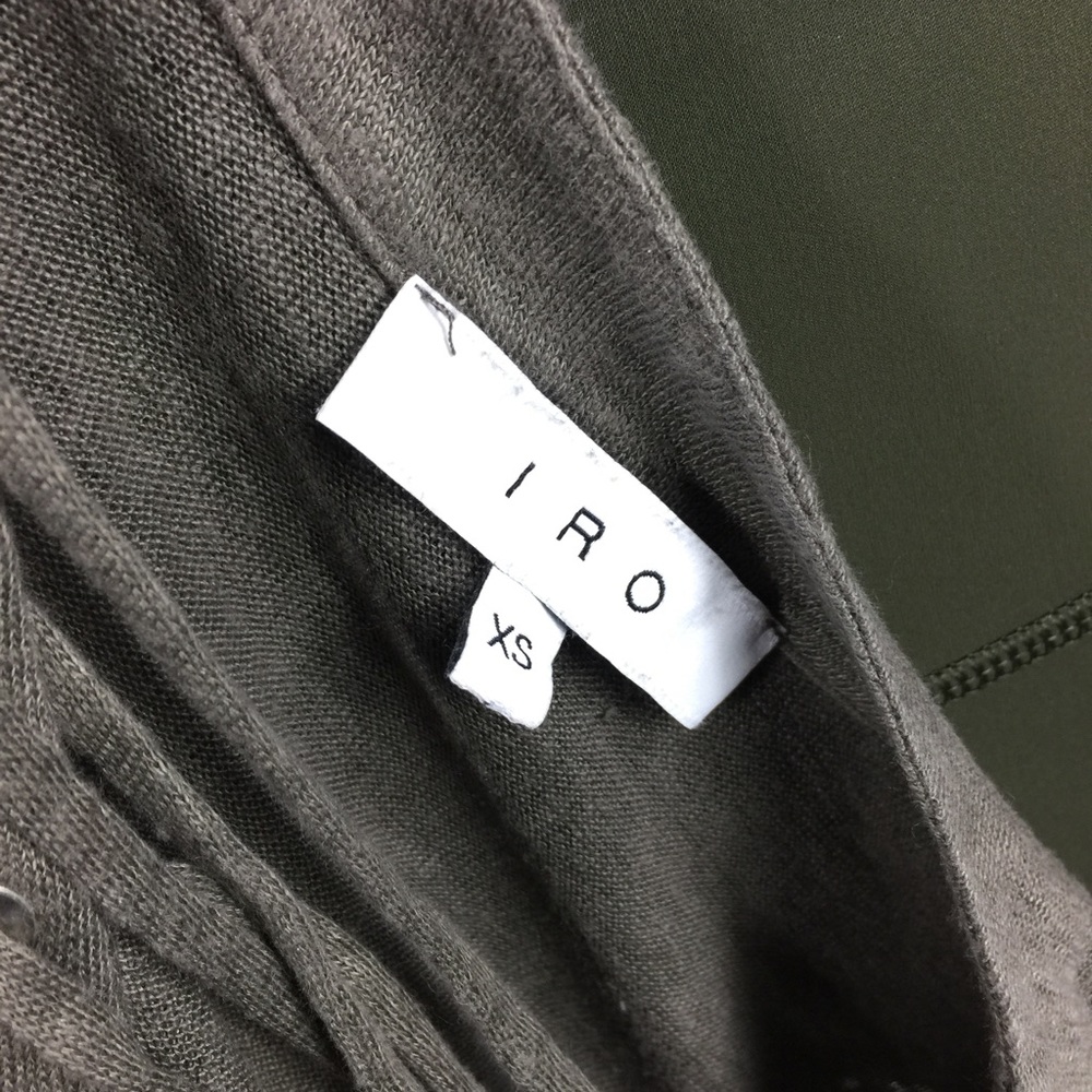 Iro Linen Long Sleeve Top XS - Picture 3 of 14